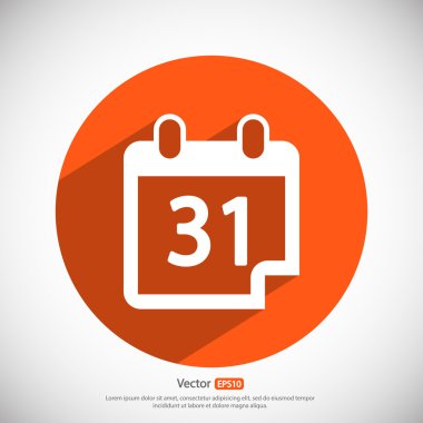 Takvim simgesi tasarım