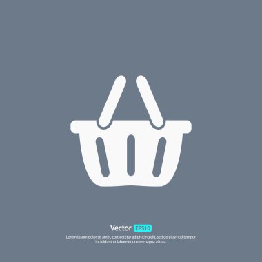 Alışveriş sepeti simgesi