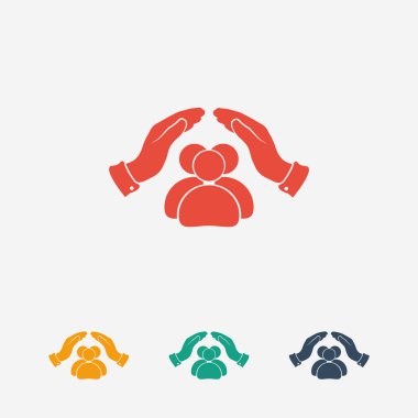 güvenli kişi simgesi