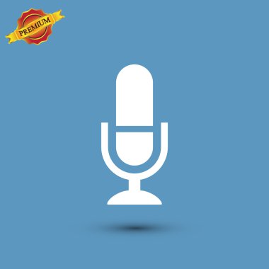 mikrofon simgesi tasarım