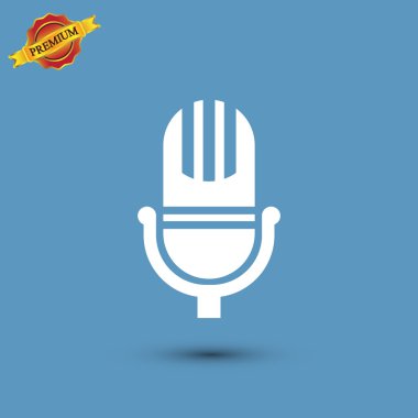 mikrofon simgesi tasarım