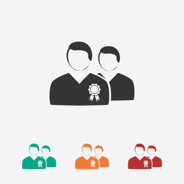 İş adamları simgesi