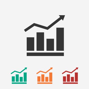 Infographic, grafik simgesi