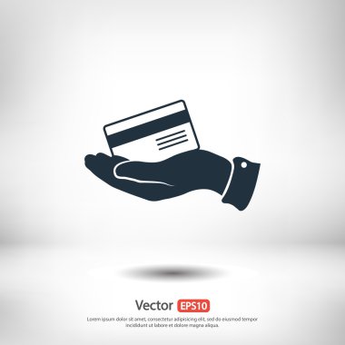 banka kredi kartı simgesi