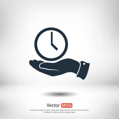 Saat simgesi tasarımı