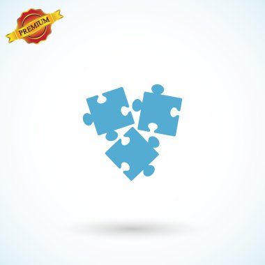 puzzle parçaları simgesi