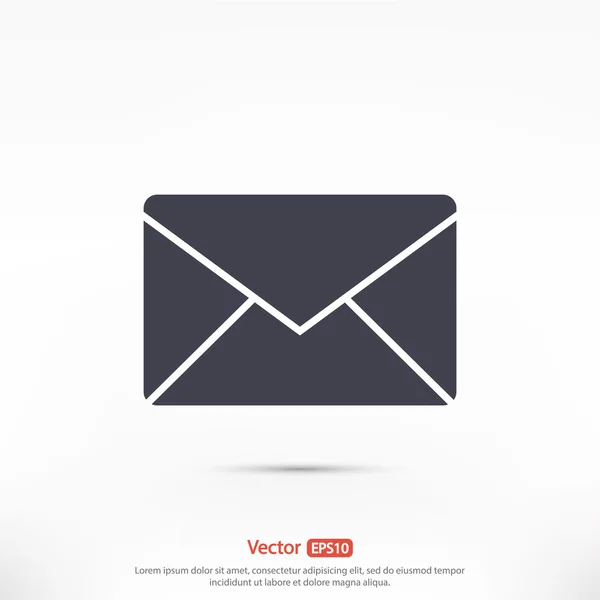 Enveloppe mail icône — Image vectorielle
