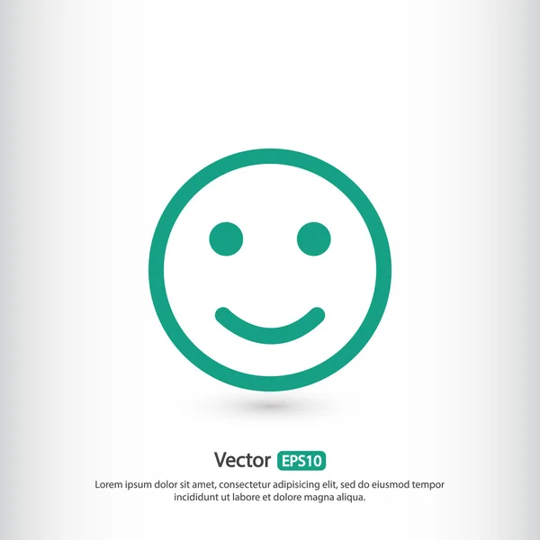 Design de ícone de sorriso —  Vetores de Stock