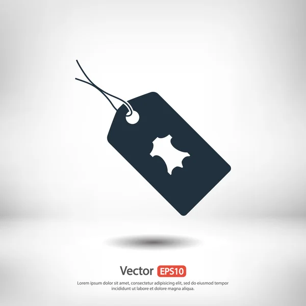 Venta etiqueta icono — Vector de stock