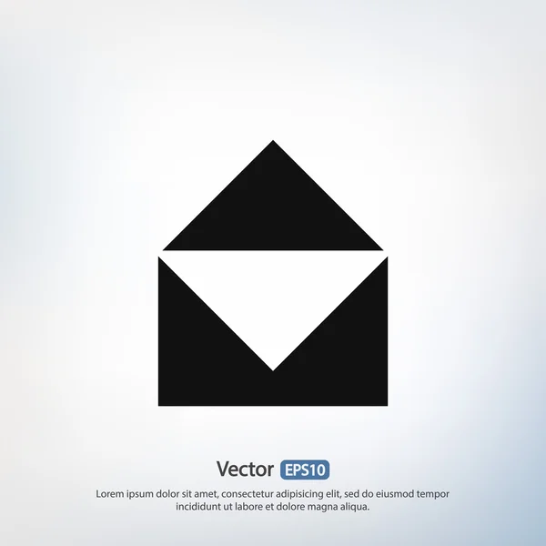 Sobre icono de correo — Vector de stock