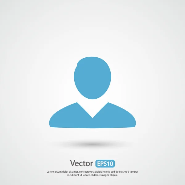 Business man icon — Vector de stoc