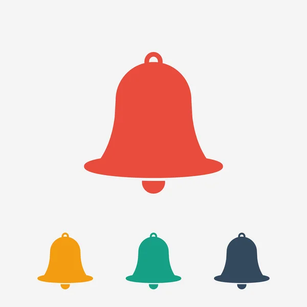 Bell icono de diseño — Vector de stock