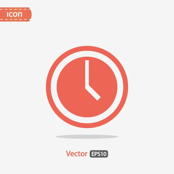 Óra ikon tervezés — Stock Vector