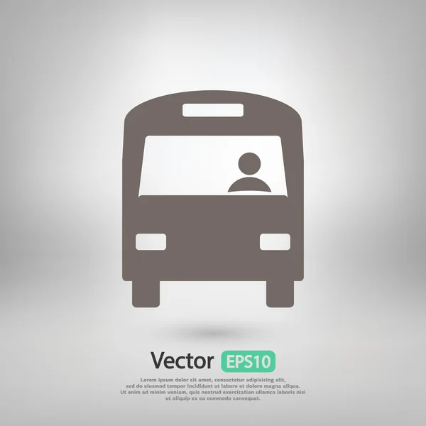 Bus icon design — Stock Vector