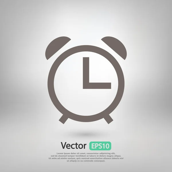 Design de ícone de relógio —  Vetores de Stock