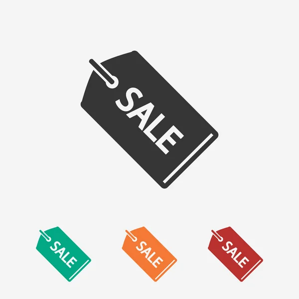 Verkoop labelpictogram — Stockvector