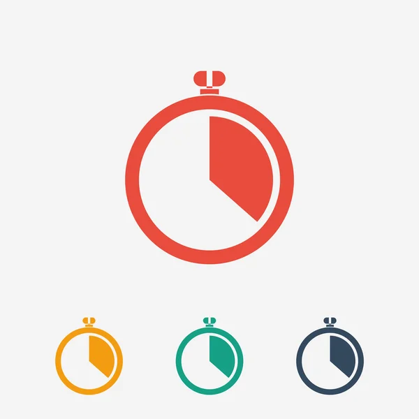 Design icône chronomètre — Image vectorielle