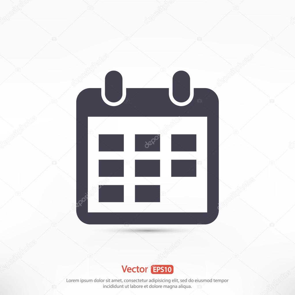 Calendar icon design