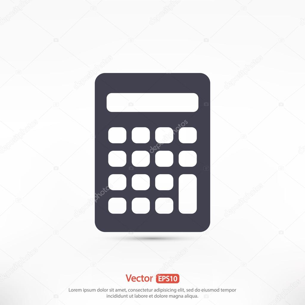 Calculator icon design