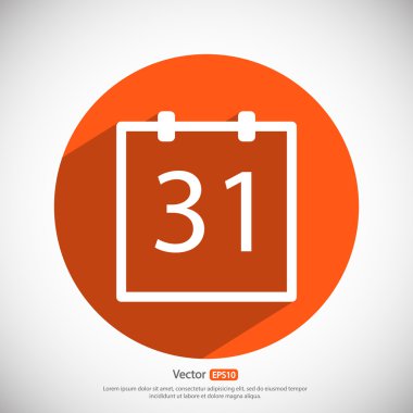 Takvim simgesi tasarım