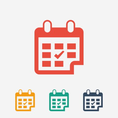 Takvim simgesi tasarım