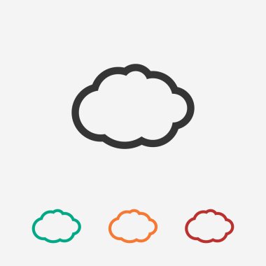 bulut simgesi tasarım