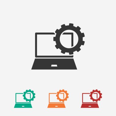 Dizüstü bilgisayar simgesi tasarım