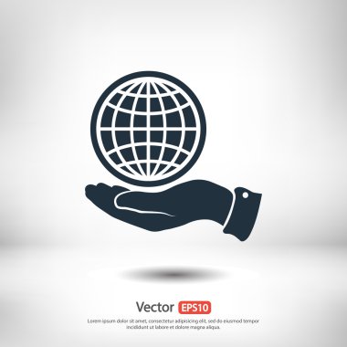 Küre simgesi tasarım