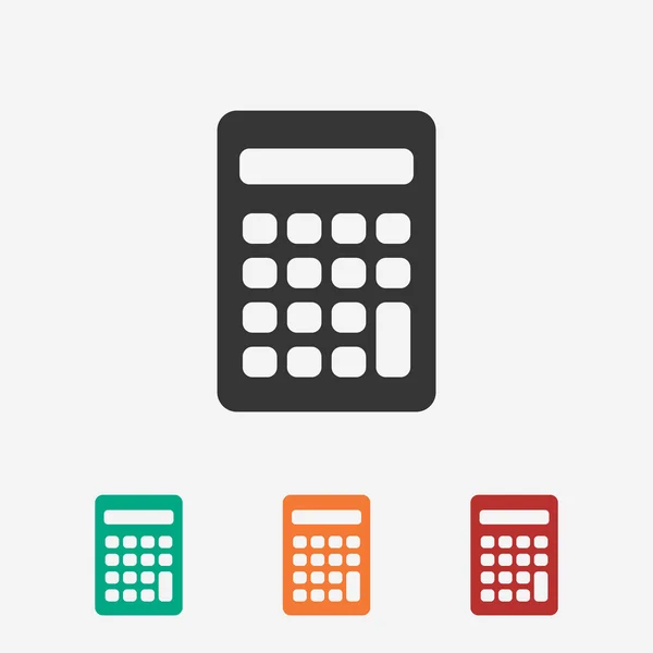 Calcolatrice icona design — Vettoriale Stock