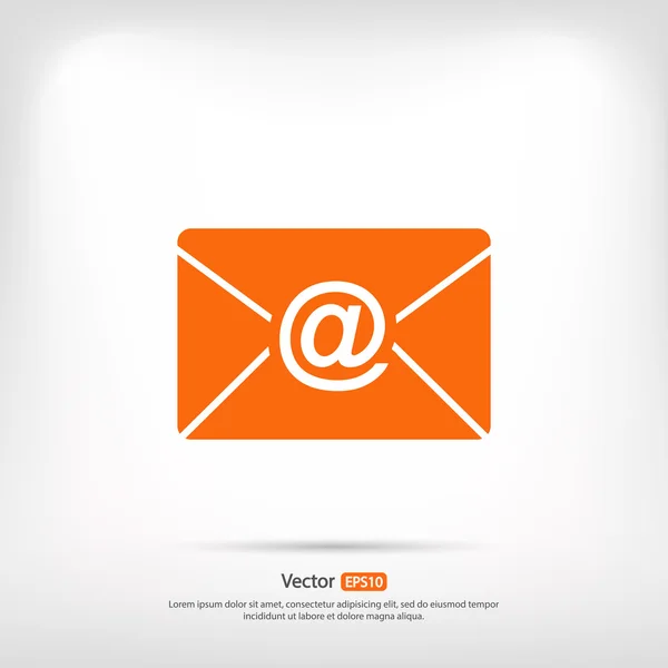 Enveloppe mail icône — Image vectorielle