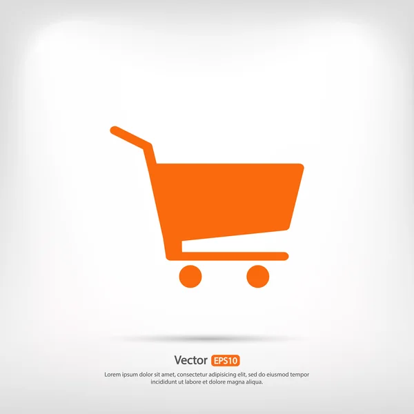 Shopping basket icon — Stock Vector