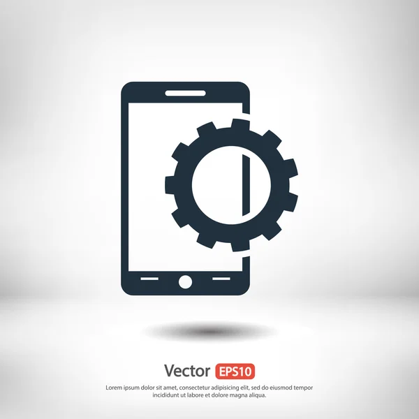 Mobile smartphone icon — Stock Vector