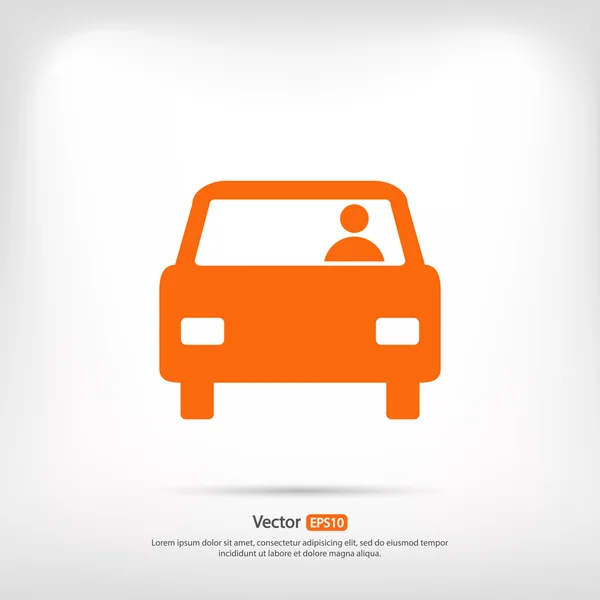 Auto pictogram ontwerp — Stockvector