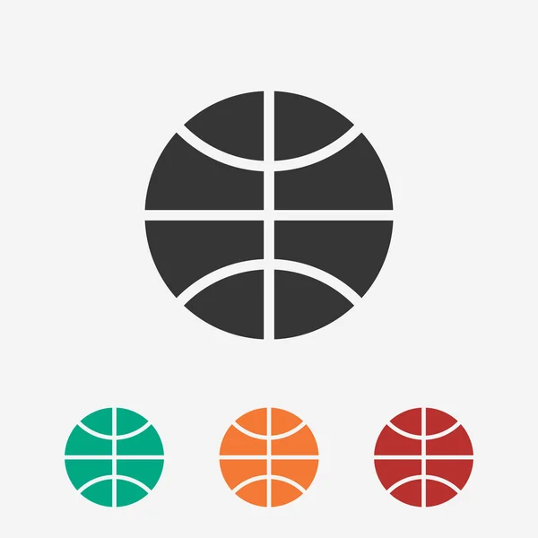 Basketball ball icon — Stock Vector