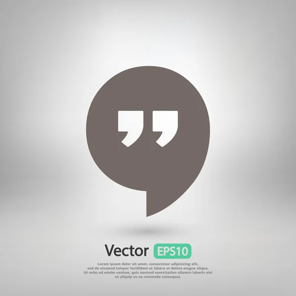 Dialog Speech bubble icon — Stock Vector