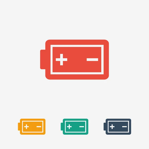 Icône de charge de batterie — Image vectorielle