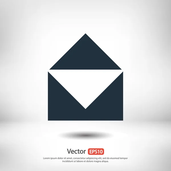 Sobre icono de correo — Vector de stock