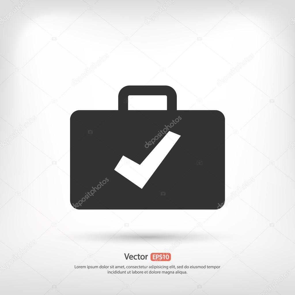 Briefcase icon design Stock Vector by ©Best3d #85754410