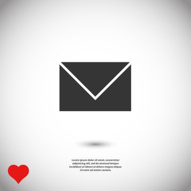 zarf e- posta simgesi