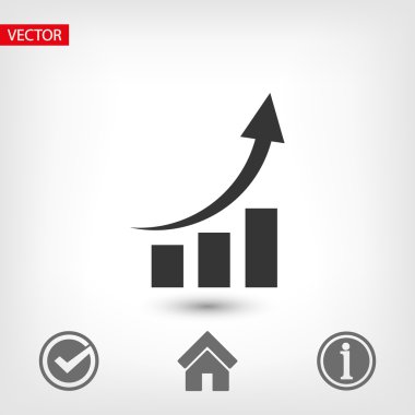 Infographic, grafik simgesi