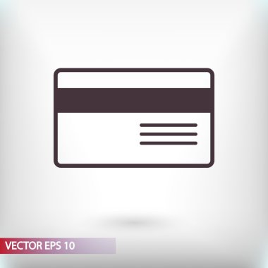 banka kredi kartı simgesi