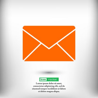 zarf e- posta simgesi