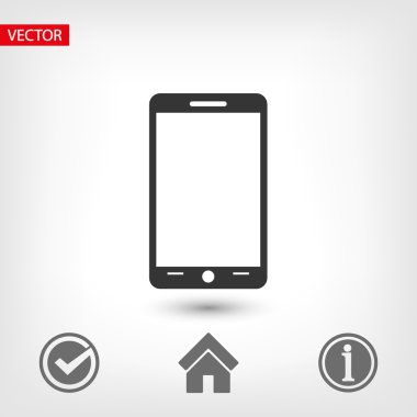 Mobil akıllı telefon simgesi