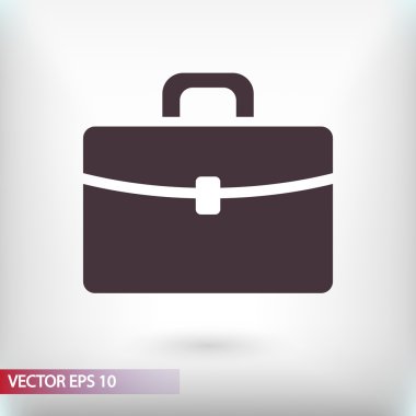 Evrak Çantası'nı düz tasarım simgesi