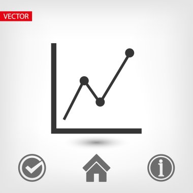 Infographic, grafik simgesi