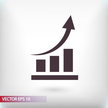 Infographic, grafik simgesi