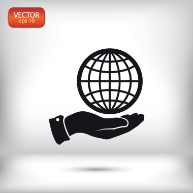 Küre simgesi tasarım