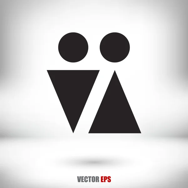 Signe masculin et féminin — Image vectorielle