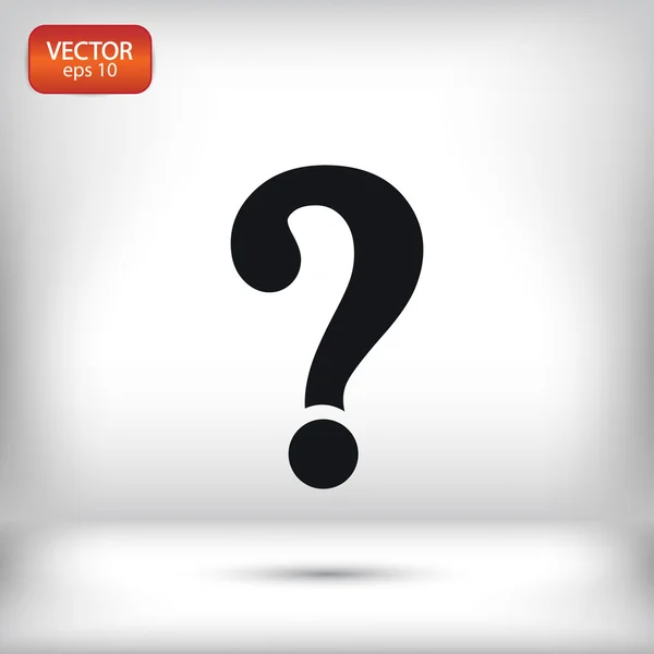 Signo de interrogación — Vector de stock