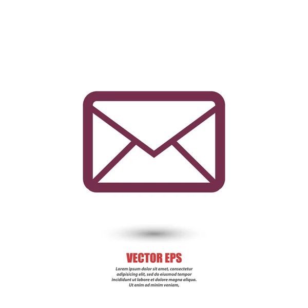 Sobre icono de correo — Vector de stock